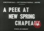 Image of American models New York United States USA, 1953, second 4 stock footage video 65675077108