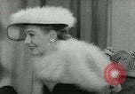 Image of American models New York United States USA, 1953, second 30 stock footage video 65675077108
