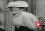 Image of American models New York United States USA, 1953, second 31 stock footage video 65675077108