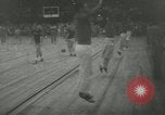 Image of basketball match Kansas United States USA, 1953, second 9 stock footage video 65675077109