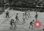 Image of basketball match Kansas United States USA, 1953, second 35 stock footage video 65675077109