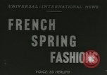 Immagine di Modelli francesi Parigi Francia, 1953, secondo 6 filmato di repertorio 65675077116