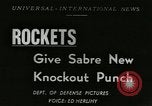 Immagine di Sabre jet United States USA, 1953, secondo 3 filmato di repertorio 65675077117