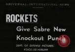 Immagine di Sabre jet United States USA, 1953, secondo 4 filmato di repertorio 65675077117
