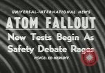 Immagine di La Bomba atomica testing Nevada United States USA, 1957, secondo 15 filmato di repertorio 65675077118