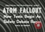Immagine di La Bomba atomica testing Nevada United States USA, 1957, secondo 17 filmato di repertorio 65675077118