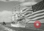 Immagine di Norwegian nave a vela New York United States USA, 1957, secondo 7 filmato di repertorio 65675077119
