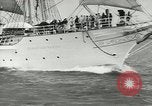 Immagine di Norwegian nave a vela New York United States USA, 1957, secondo 10 filmato di repertorio 65675077119