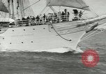 Immagine di Norwegian nave a vela New York United States USA, 1957, secondo 12 filmato di repertorio 65675077119