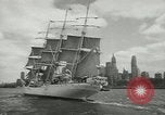 Immagine di Norwegian nave a vela New York United States USA, 1957, secondo 17 filmato di repertorio 65675077119