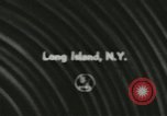 Immagine di Terzo fuoco annuale capo conferenza in acciaio Long Island New York USA, 1957, secondo 1 filmato di repertorio 65675077120