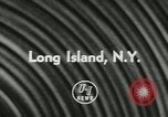 Immagine di Terzo fuoco annuale capo conferenza in acciaio Long Island New York USA, 1957, secondo 3 filmato di repertorio 65675077120