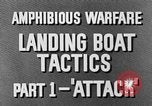 Image of landing boats United States USA, 1944, second 14 stock footage video 65675077220