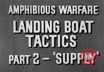 Image of landing boats United States USA, 1944, second 11 stock footage video 65675077223