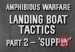 Image of landing boats United States USA, 1944, second 13 stock footage video 65675077223
