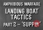 Image of landing boats United States USA, 1944, second 14 stock footage video 65675077223