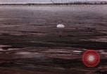 Image of American Navy pilot bails out behind enemy lines Pacific Ocean, 1952, second 3 stock footage video 65675077248
