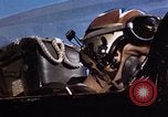 Image of American Navy pilot bails out behind enemy lines Pacific Ocean, 1952, second 21 stock footage video 65675077248