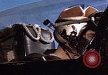 Image of American Navy pilot bails out behind enemy lines Pacific Ocean, 1952, second 22 stock footage video 65675077248