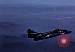 Image of American Navy pilot bails out behind enemy lines Pacific Ocean, 1952, second 24 stock footage video 65675077248