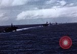Image of American Navy pilot bails out behind enemy lines Pacific Ocean, 1952, second 32 stock footage video 65675077248