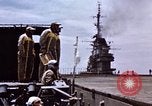 Image of American Navy pilot bails out behind enemy lines Pacific Ocean, 1952, second 35 stock footage video 65675077248
