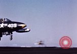 Image of American Navy pilot bails out behind enemy lines Pacific Ocean, 1952, second 40 stock footage video 65675077248