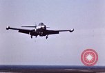 Image of American Navy pilot bails out behind enemy lines Pacific Ocean, 1952, second 47 stock footage video 65675077248