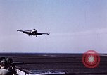 Image of American Navy pilot bails out behind enemy lines Pacific Ocean, 1952, second 53 stock footage video 65675077248