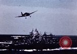 Image of American Navy pilot bails out behind enemy lines Pacific Ocean, 1952, second 60 stock footage video 65675077248