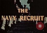 Standbild navy Rekruten Illinois United States USA, 1947, aus Sekunde 8 historischem Filmmaterial Videoclip 65675077249