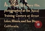 Standbild navy Rekruten Illinois United States USA, 1947, aus Sekunde 16 historischem Filmmaterial Videoclip 65675077249