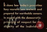 Standbild navy Rekruten Illinois United States USA, 1947, aus Sekunde 36 historischem Filmmaterial Videoclip 65675077249