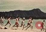Image of American Navy sailors of USS Macon enjoy leave time in Hawaii Hawaii United States USA, 1947, second 38 stock footage video 65675077267