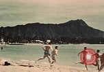 Image of American Navy sailors of USS Macon enjoy leave time in Hawaii Hawaii United States USA, 1947, second 39 stock footage video 65675077267