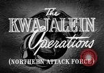 Image of Kwajalein Operations Pacific Ocean, 1944, second 42 stock footage video 65675077284