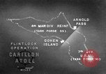 Image Kwajalein Operations l'atoll de Kwajalein Îles Marshall, 1944, de la seconde 62 séquences d'archives historiques vidéo 65675077285
