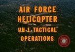 Standbild UH-1 Iroquois Hubschrauber United States USA, 1970, aus Sekunde 18 historischem Filmmaterial Videoclip 65675077306