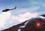 Image of UH-1 Iroquois helicopters United States USA, 1970, second 52 stock footage video 65675077316