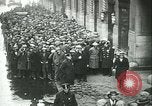 Image of food for unemployed during Great Depression New York City USA, 1930, second 1 stock footage video 65675077334