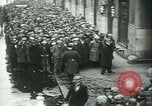 Image of food for unemployed during Great Depression New York City USA, 1930, second 4 stock footage video 65675077334