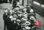 Image of food for unemployed during Great Depression New York City USA, 1930, second 9 stock footage video 65675077334