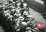 Image of food for unemployed during Great Depression New York City USA, 1930, second 10 stock footage video 65675077334