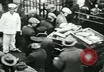 Image of food for unemployed during Great Depression New York City USA, 1930, second 15 stock footage video 65675077334