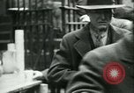 Image of food for unemployed during Great Depression New York City USA, 1930, second 23 stock footage video 65675077334