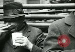 Image of food for unemployed during Great Depression New York City USA, 1930, second 29 stock footage video 65675077334