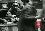 Image of food for unemployed during Great Depression New York City USA, 1930, second 43 stock footage video 65675077334