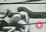 Image of boxing bout New York City USA, 1930, second 24 stock footage video 65675077340