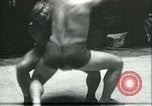 Image of boxing bout New York City USA, 1930, second 37 stock footage video 65675077340