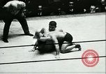 Image of boxing bout New York City USA, 1930, second 58 stock footage video 65675077340